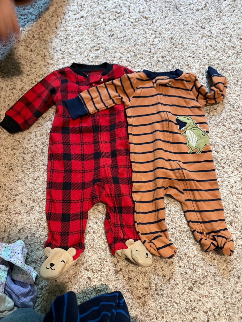 Carter’s footie sleep bundle